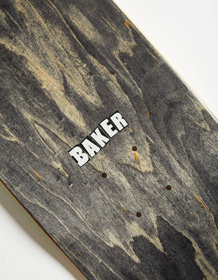 Baker Reynolds Rasta Skull B2 Skateboard Deck - 8.38"
