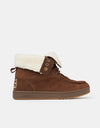 Ipath Cats Shearling Boot - Brown Suede