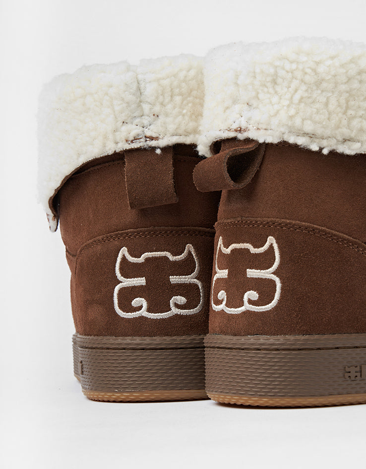 Ipath Cats Shearling Boot - Brown Suede
