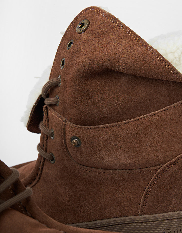 Ipath Cats Shearling Boot - Brown Suede