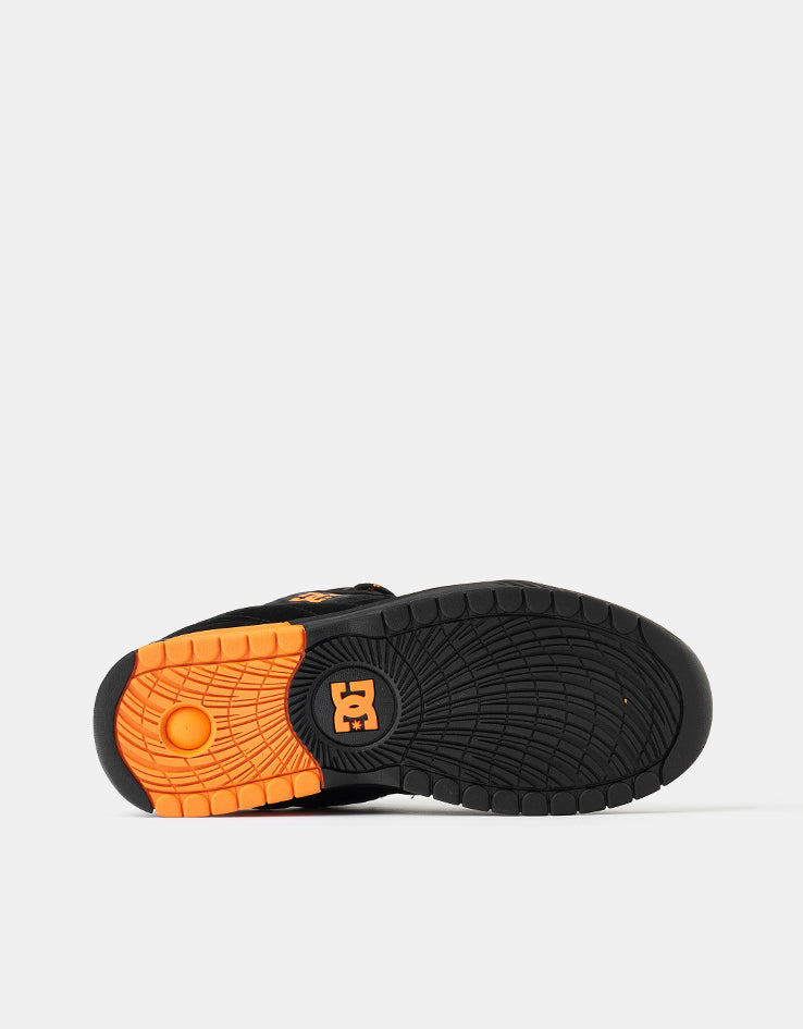 DC Lucien Skate Shoes - Black/Black/Orange