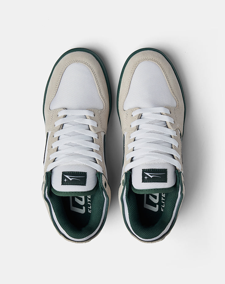 Lakai Telford Elite Skate Shoes - Cordura White/Spruce