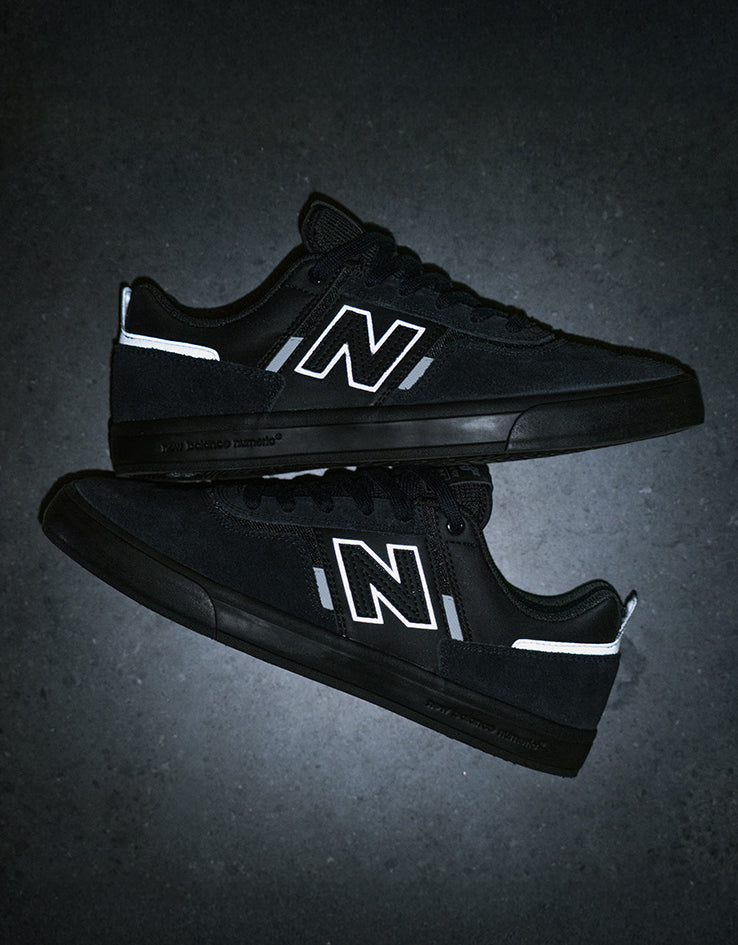 New Balance Numeric Jamie Foy 306 Route One Exclusive Skate Shoes - Black/Black/Reflective