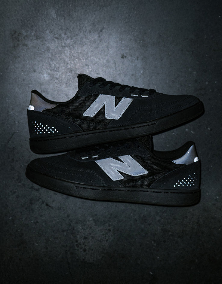 New Balance Numeric 440 Route One Exclusive Skate Shoes - Black/Black/Reflective