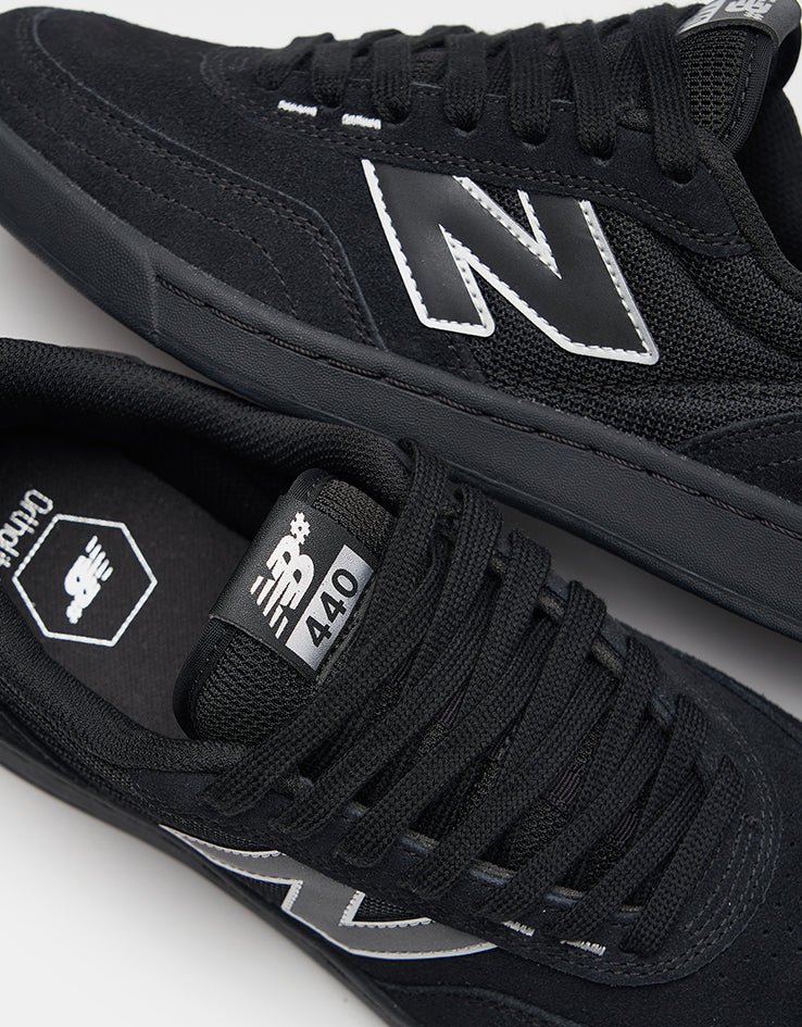 New Balance Numeric 440 Route One Exclusive Skate Shoes - Black/Black/Reflective