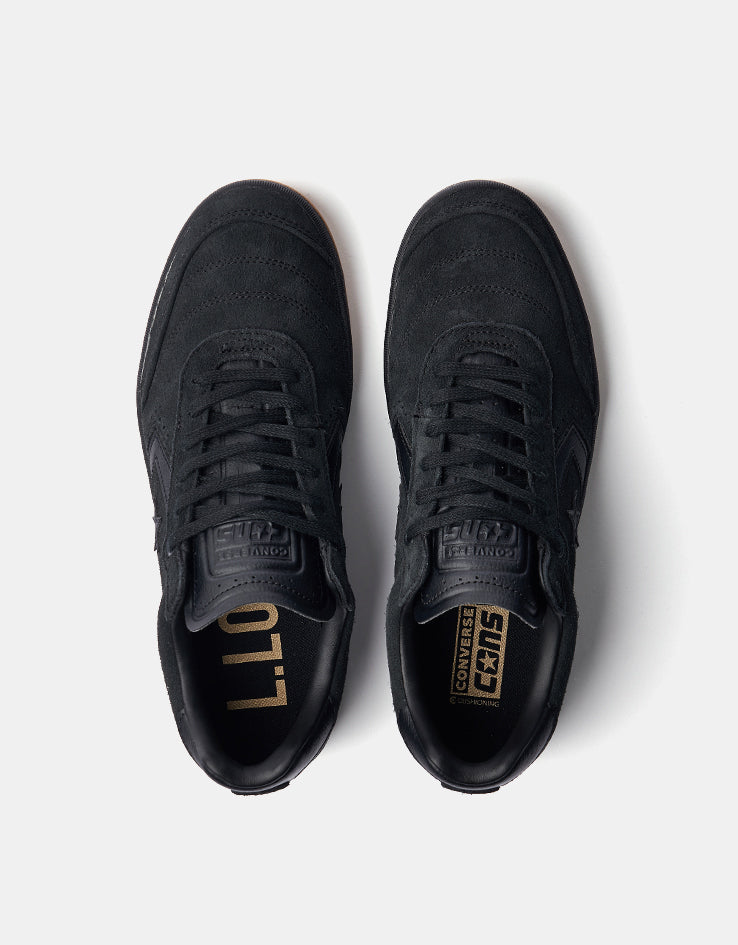 Converse Louie Lopez Pro 2 Skate Shoes - Black/Black/Gum