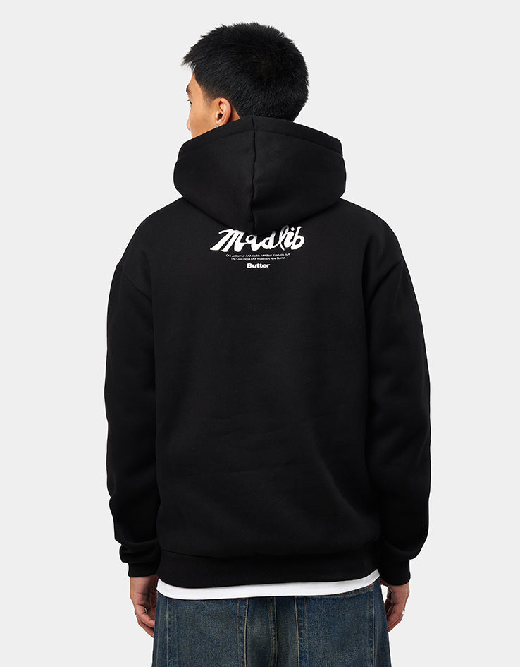 Butter Goods x Madlib Madlib Pullover Hoodie - Black