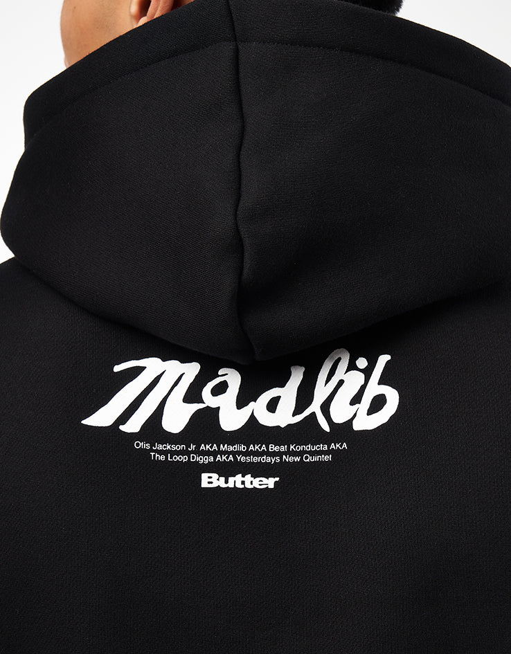 Butter Goods x Madlib Madlib Pullover Hoodie - Black