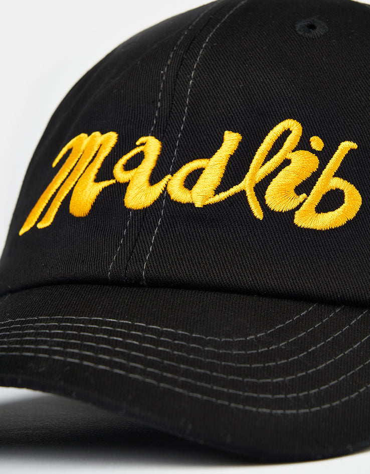 Butter Goods x Madlib Alias 6 Panel Cap - Black