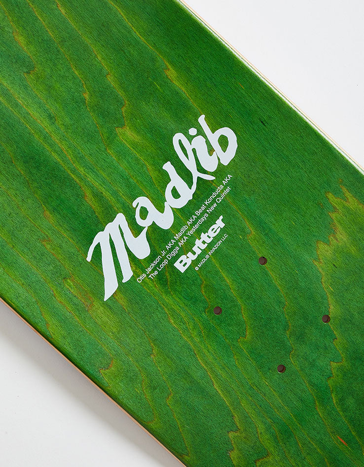 Butter Goods x Madlib Bomb Shelter Skateboard Deck - 8.25"