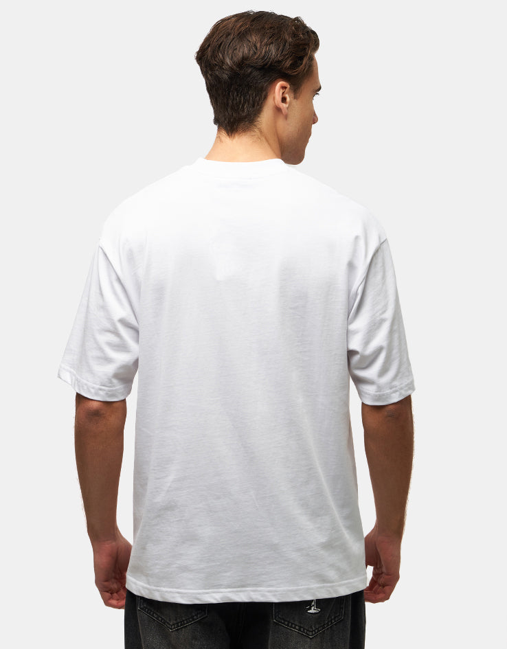 Butter Goods x Peanuts Spike Logo T-Shirt - White