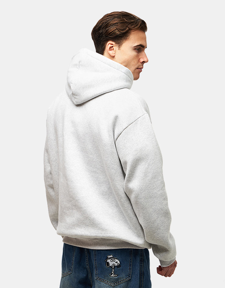 Butter Goods x Peanuts Spike Logo Pullover Hoodie - Ash