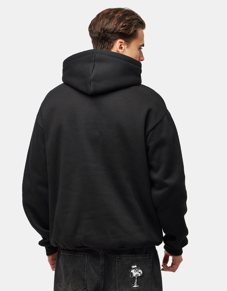 Butter Goods x Peanuts Spike Logo Pullover Hoodie - Black
