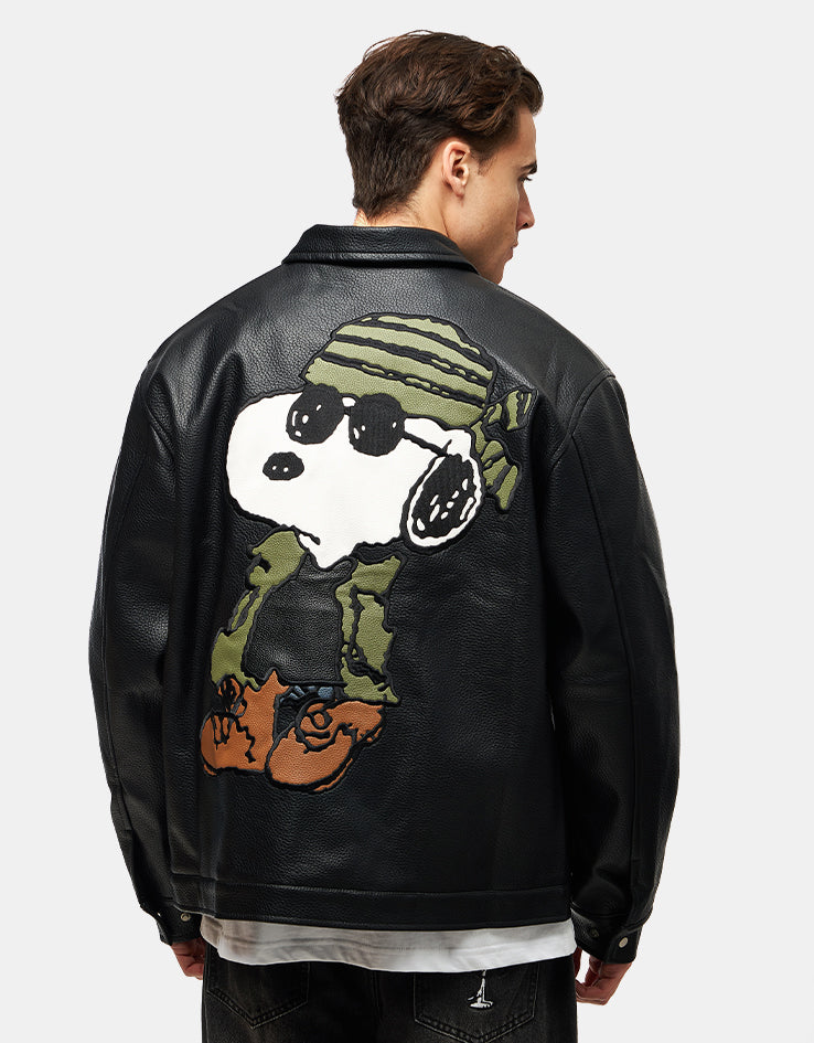 Butter Goods x Peanuts Guard Dog Jacket - Black