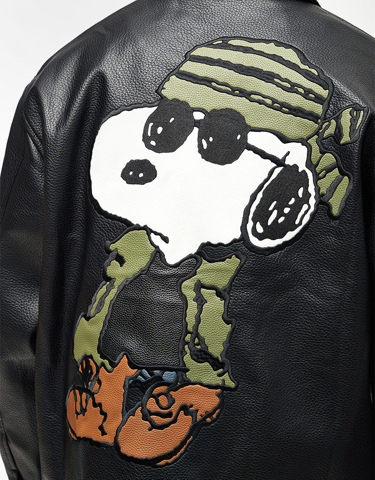 Butter Goods x Peanuts Guard Dog Jacket - Black
