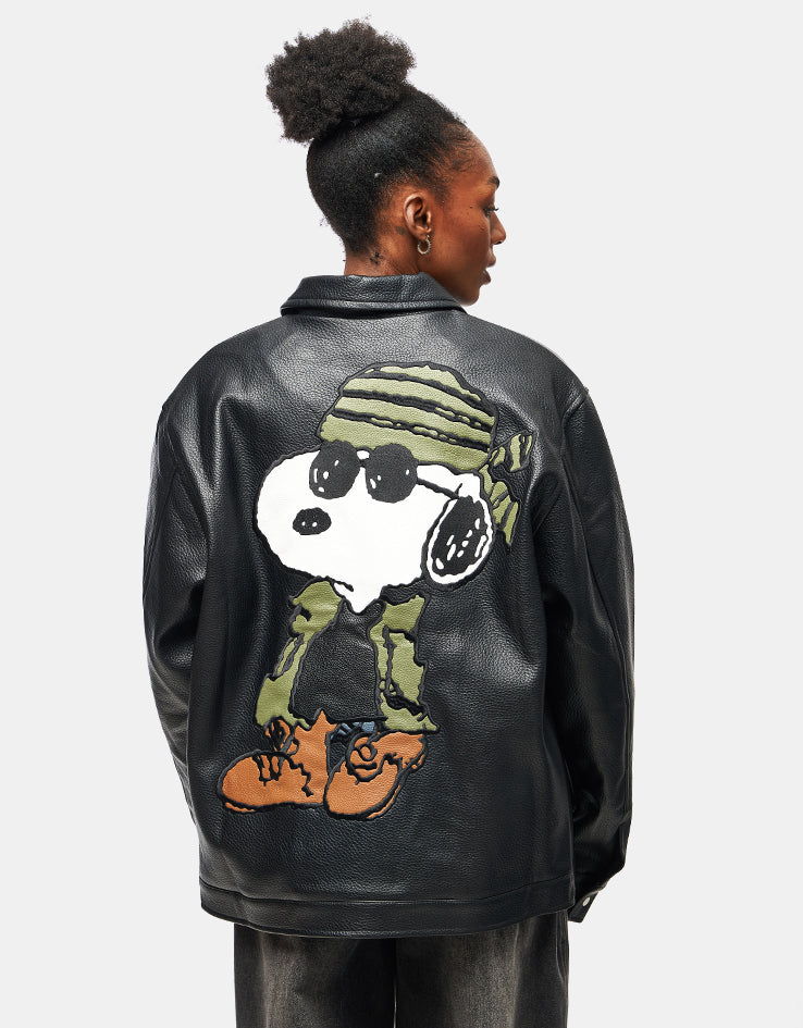 Butter Goods x Peanuts Guard Dog Jacket - Black