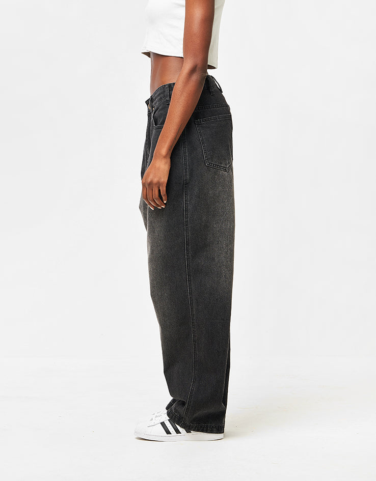 Butter Goods x Peanuts Spike Denim Jeans - Faded Black