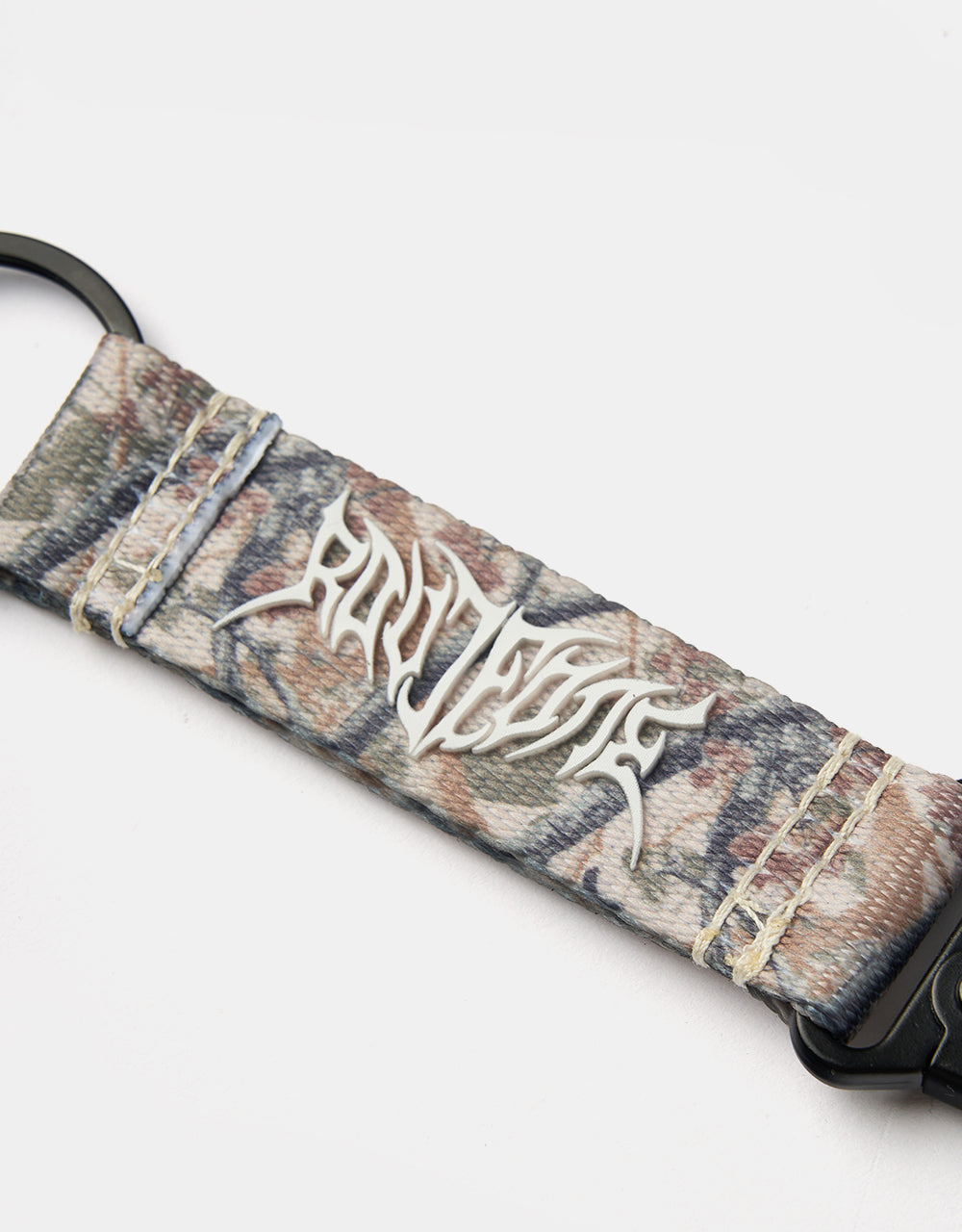 Route One Tree Camo Key Clip - Brown