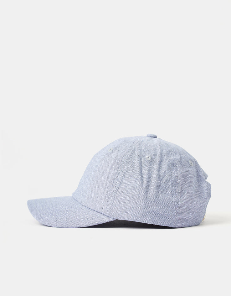 Brixton Shelby Strapback Cap - Light Blue Chambray