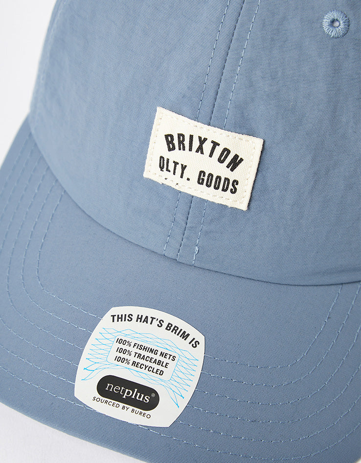 Brixton Strapback Cap - China Blue Nylon
