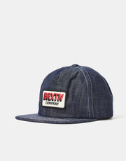 Brixton Payment Snapback Cap - Denim