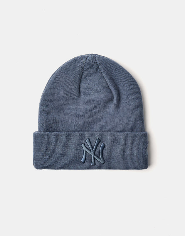New Era New York Yankees League Essential Beanie - Dark Blue