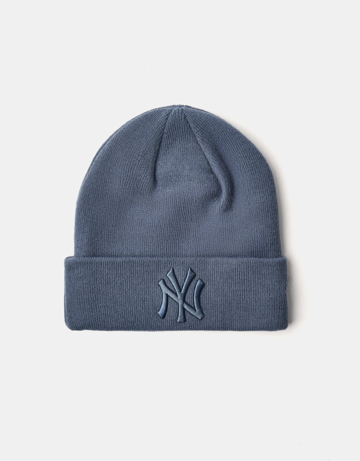 New Era New York Yankees League Essential Beanie - Dark Blue