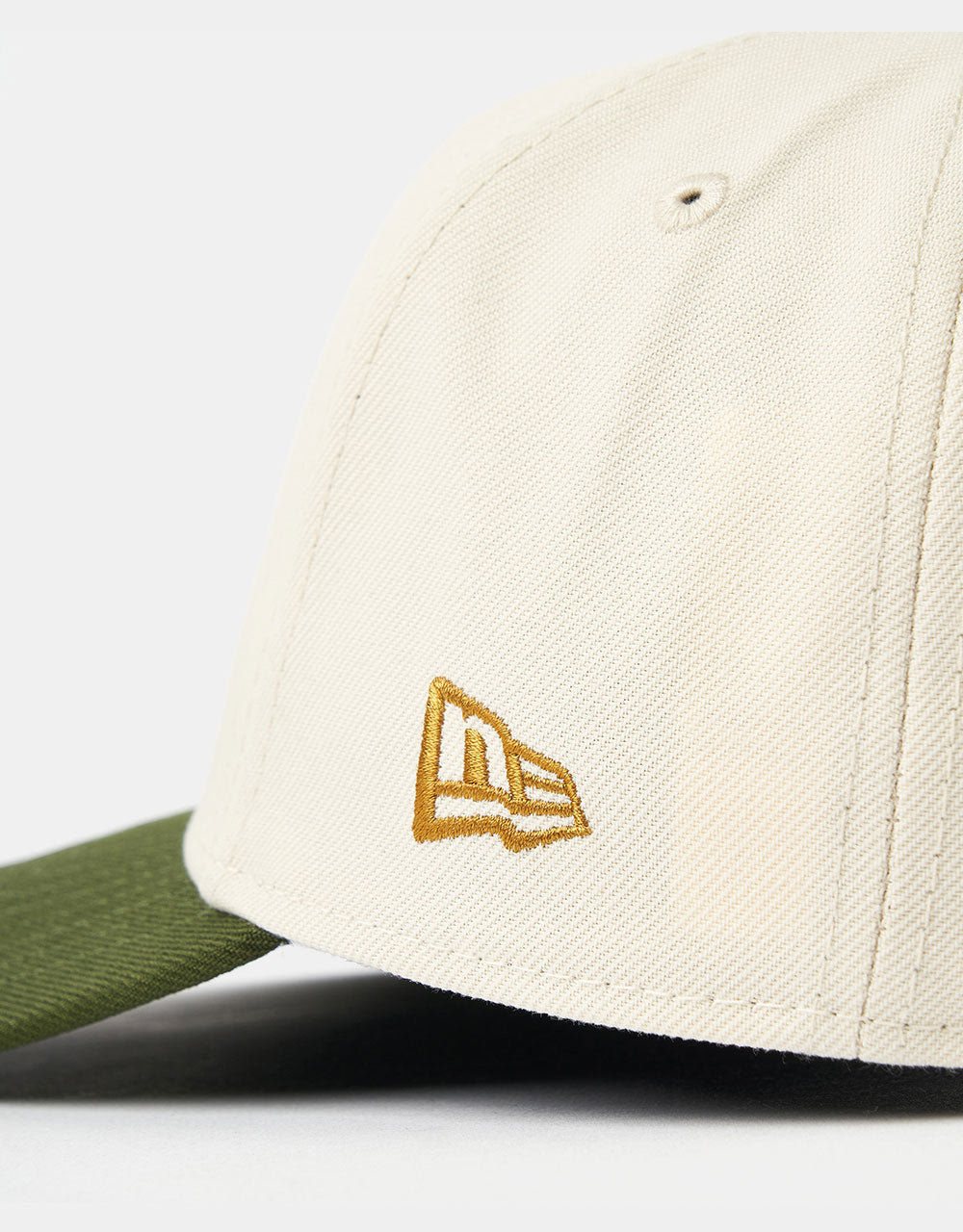 New Era Los Angeles Dodger World Series Patch E-Frame Snapback Cap - Light Beige