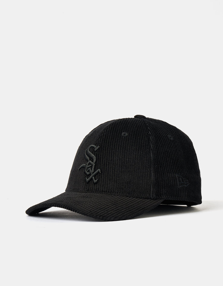 New Era Chicago White Sox Cord 9FORTY® M-Crown Snapback Cap - Black