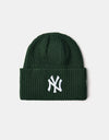 New Era New York Yankees Wide Cuff Beanie - Dark Green