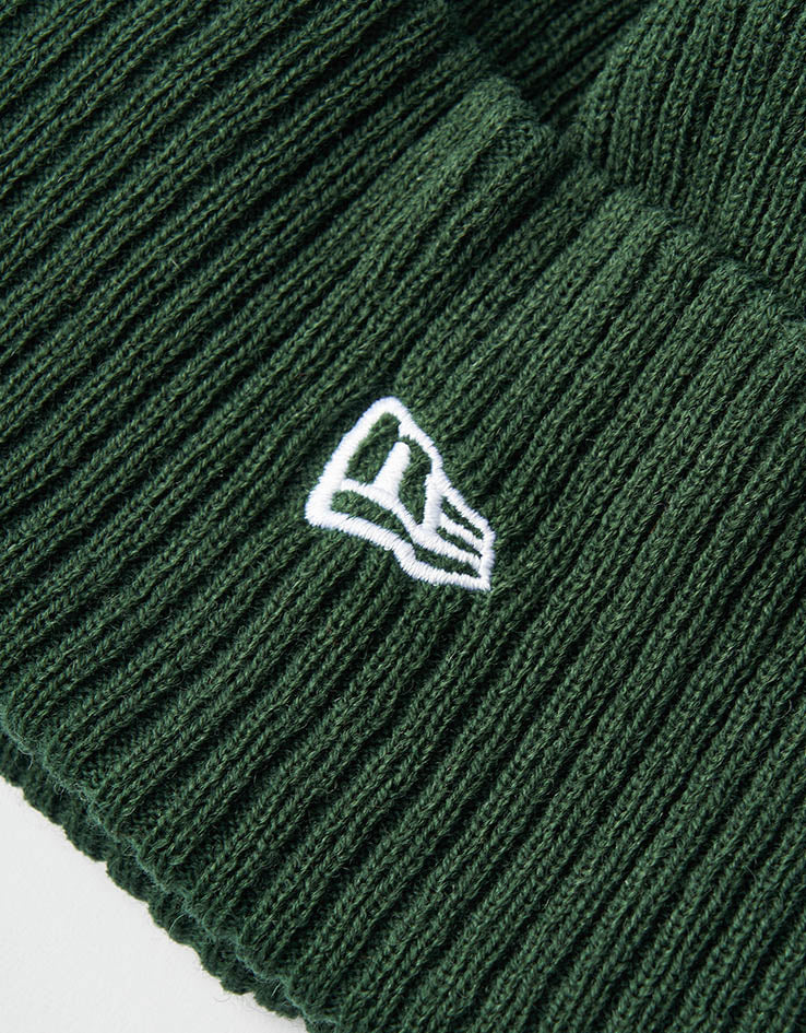 New Era New York Yankees Wide Cuff Beanie - Dark Green