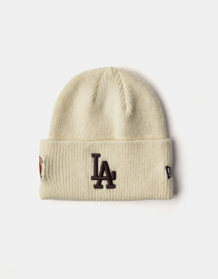 New Era Los Angeles Dodgers MLB World Series Beanie - Light Beige
