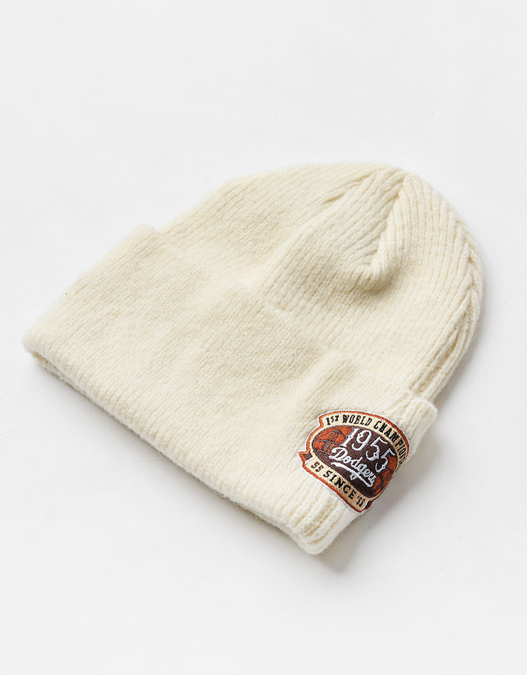 New Era Los Angeles Dodgers MLB World Series Beanie - Light Beige
