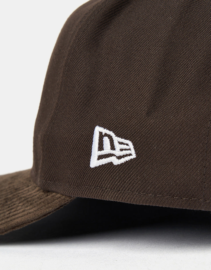 New Era Chicago Cubs MLB Cooperstown Cord 19TWENTY® Snapback Cap - Dark Brown