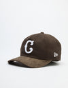 New Era Chicago Cubs MLB Cooperstown Cord 19TWENTY® Snapback Cap - Dark Brown