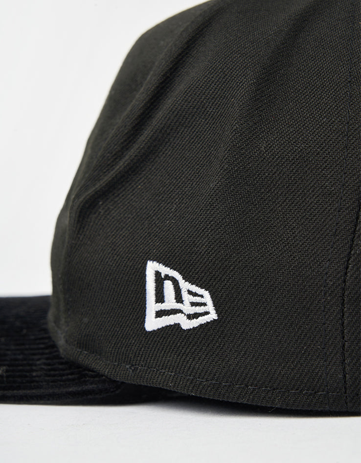 New Era Detroit Tigers MLB Cooperstown Cord 19TWENTY® Snapback Cap - Black