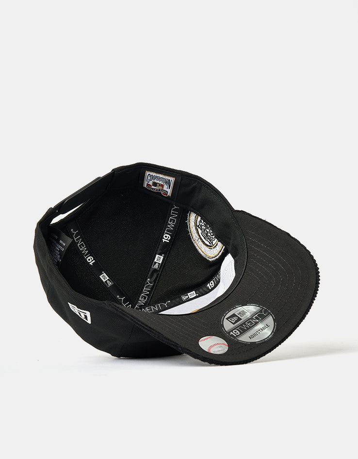 New Era Detroit Tigers MLB Cooperstown Cord 19TWENTY® Snapback Cap - Black
