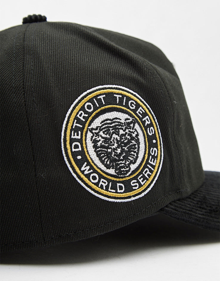 New Era Detroit Tigers MLB Cooperstown Cord 19TWENTY® Snapback Cap - Black