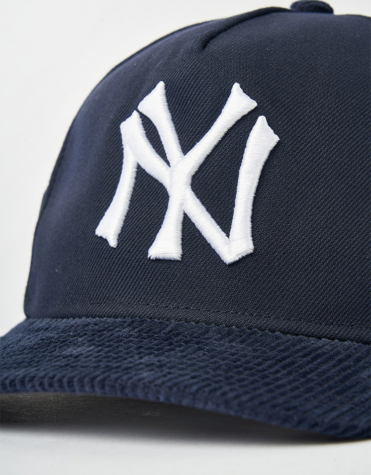 New Era New York Yankees MLB Cooperstown Cord 19TWENTY® Snapback Cap - Navy