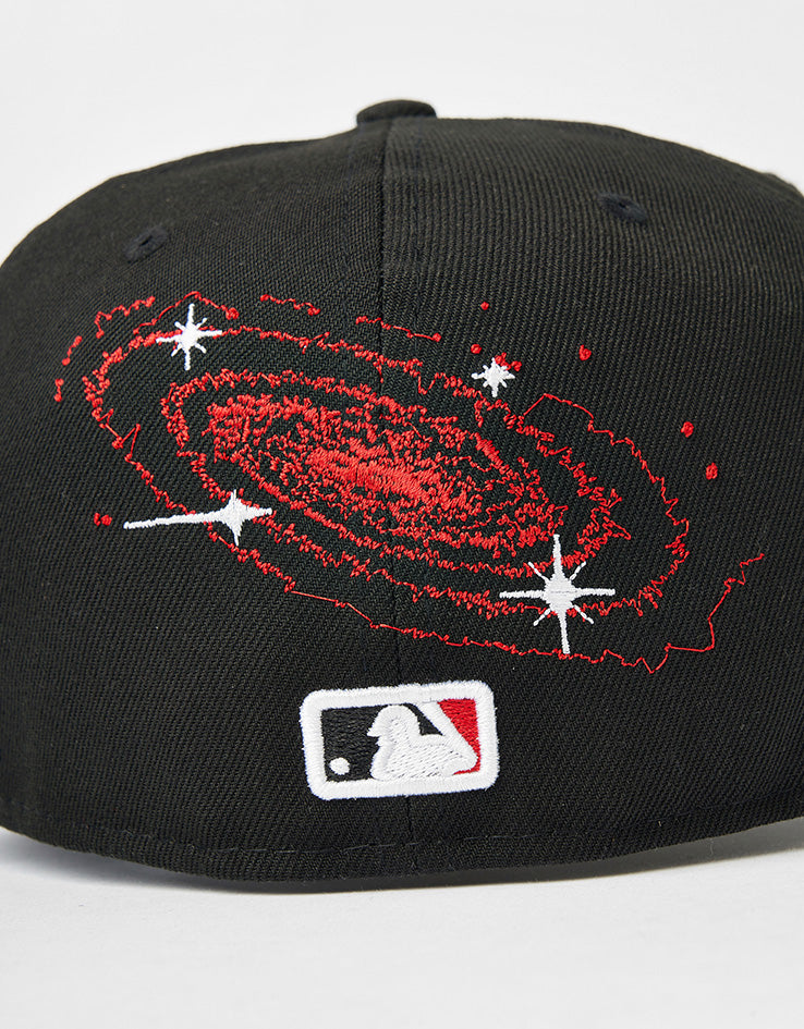 New Era Los Angeles Dodgers Planet Icon 59FIFTY® PC Fitted Cap - Black