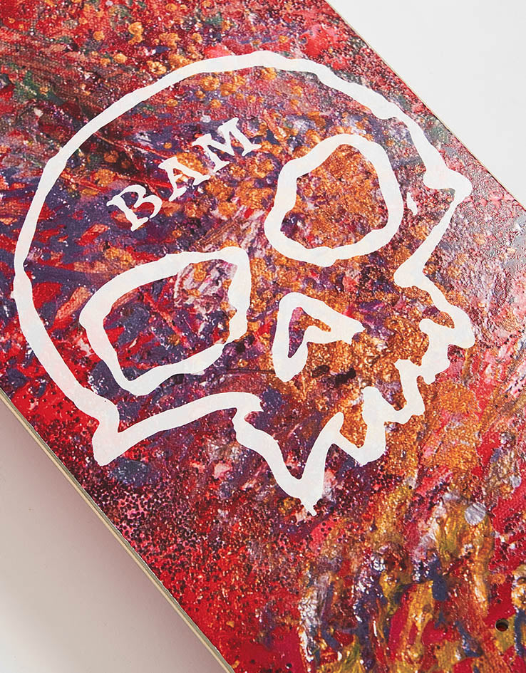 Zero x Bam Margera Single Skull Skateboard Deck - 8.25"