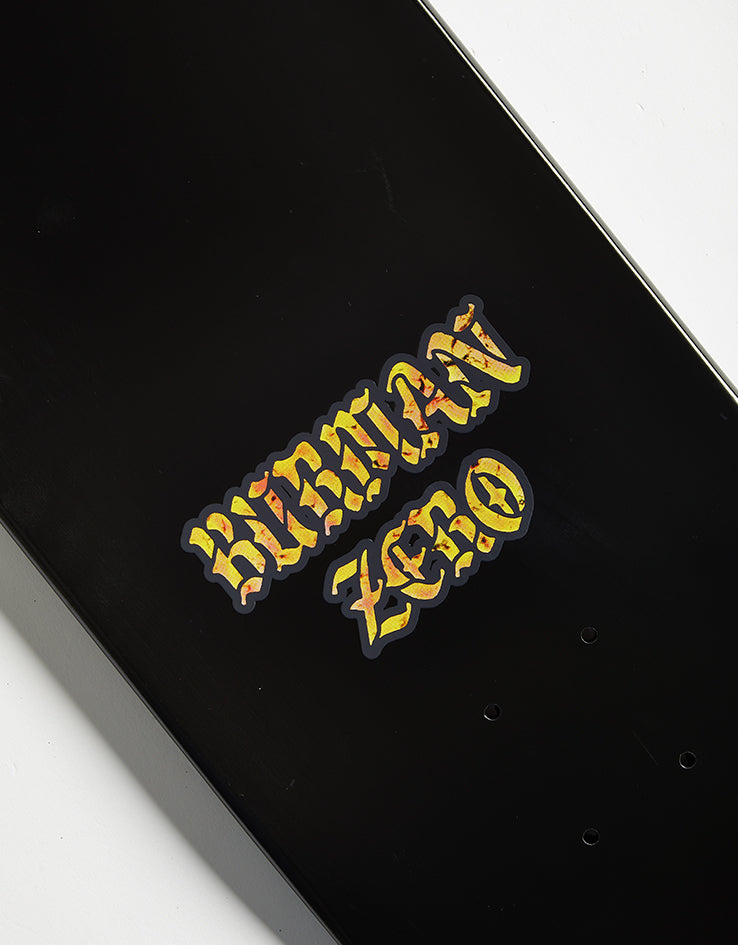 Zero Burman Stained Glass Skateboard Deck - 8.625"