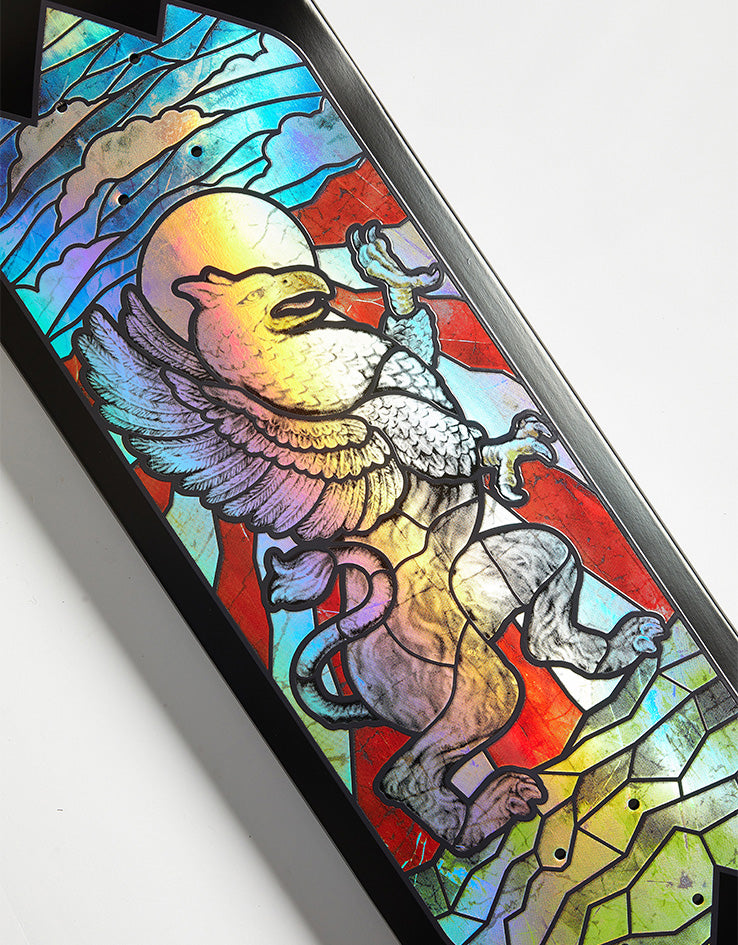 Zero Burleigh Stained Glass Skateboard Deck - 8.5"