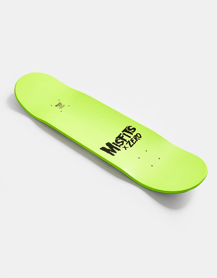 Zero x Misfits Earth A.D. Dipped Skateboard Deck - 8.5"