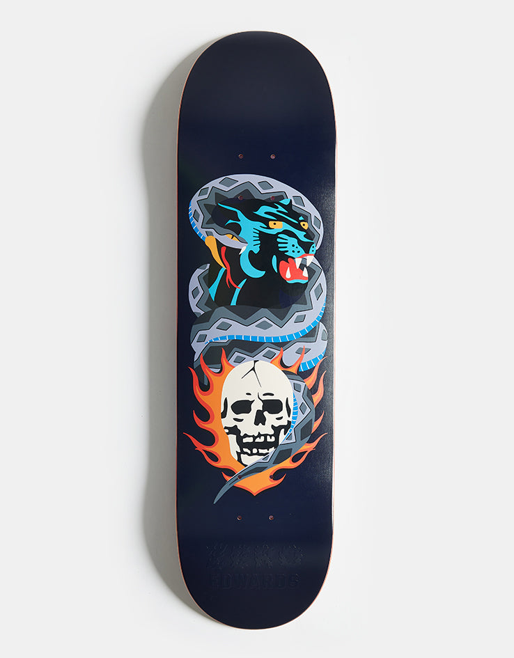 Zero Edwards Black Panther Skateboard Deck - 8.25"