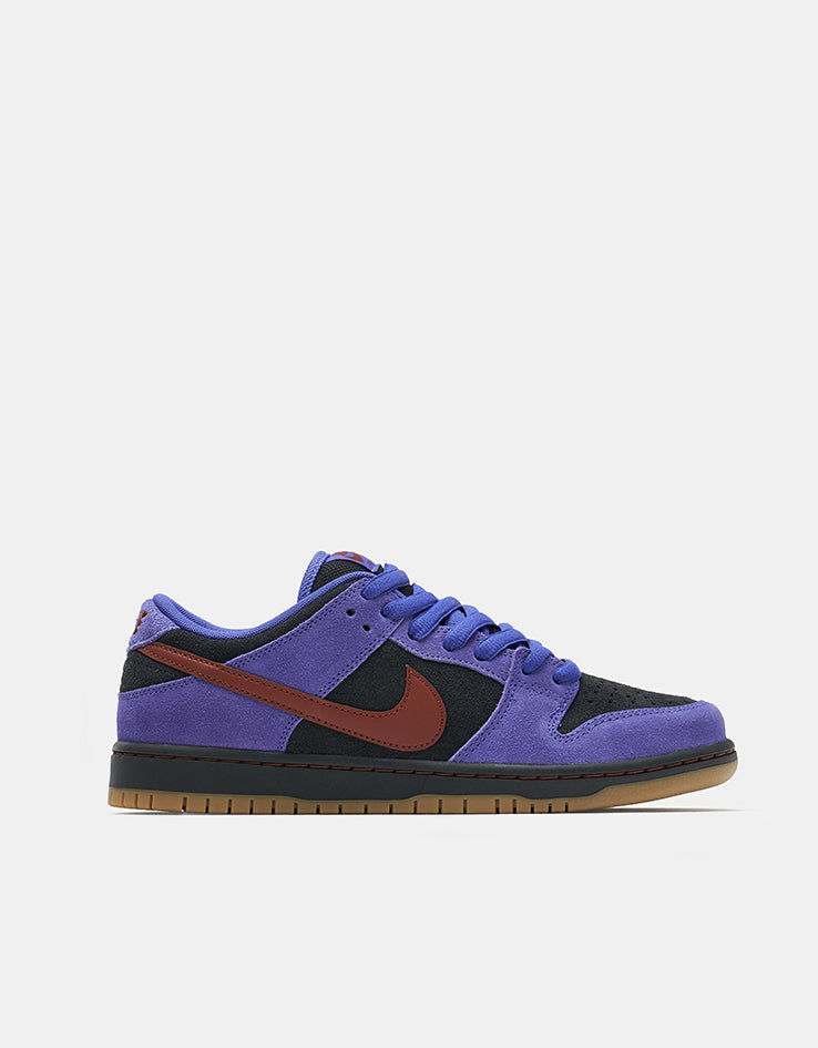 Nike SB Dunk Low Pro Skate Shoes - Persian Violet/Cinnamon-Off Noir
