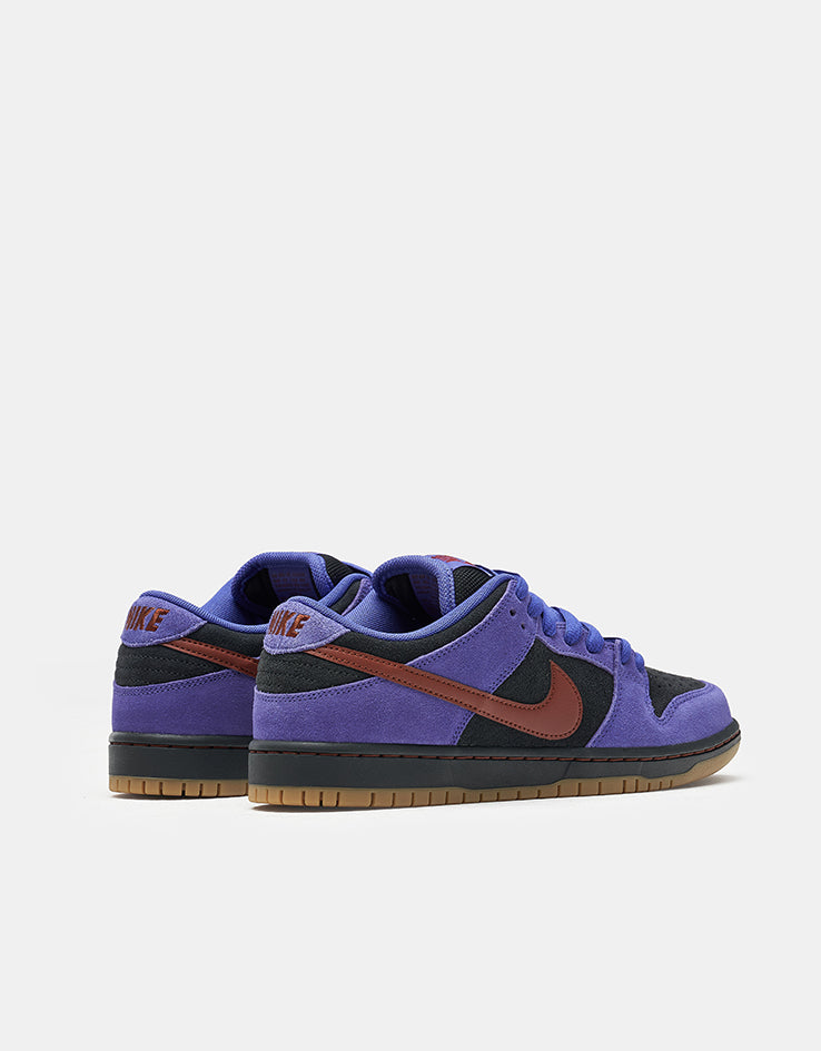 Nike SB Dunk Low Pro Skate Shoes - Persian Violet/Cinnamon-Off Noir