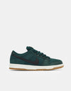 Nike SB Dunk Low Pro ISO Skate Shoes - Deep Fir/Black-Fir-Sail