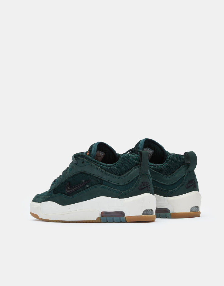 Nike SB Air Max Ishod ISO Skate Shoes - Deep Fir/Black-Fir-Sail