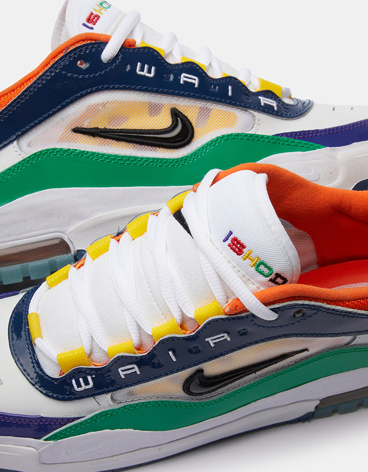 Nike SB Air Max Ishod Premium Skate Shoes - University Red/Black-Amarillo-Navy